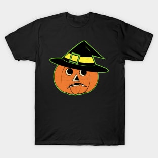 Vintage Halloween Pumpin Witch T-Shirt